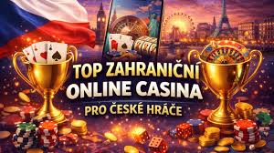 Nejlepší online kasina pro české hráče